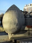 Eivormig beeld ("Omphalos')
<br/>
Gert-Jan Lobbes, 2018